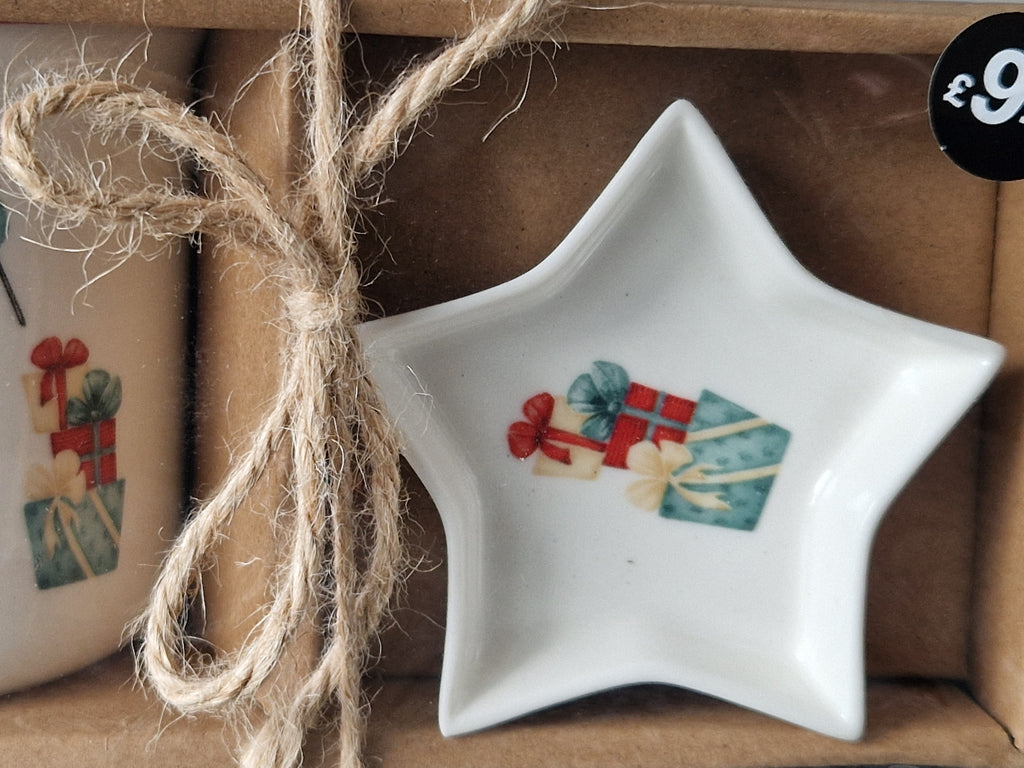 Festive Gonk Mug & Nibble Dish