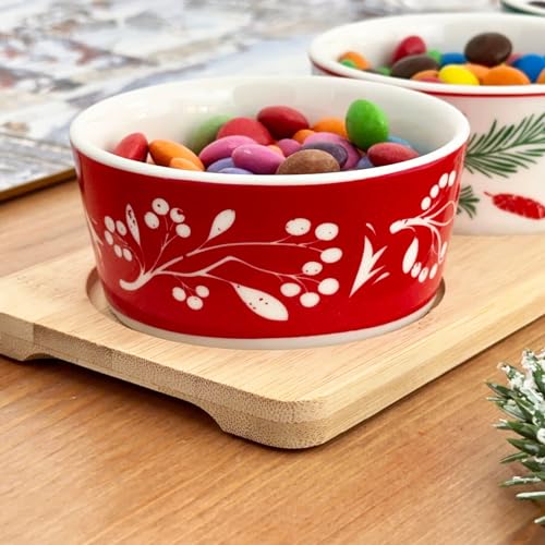 5 Piece Festive Nibbles Serving Set
