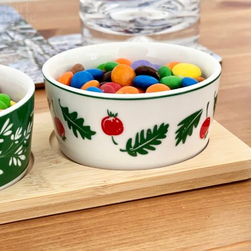 5 Piece Festive Nibbles Serving Set