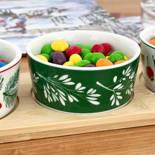 5 Piece Festive Nibbles Serving Set