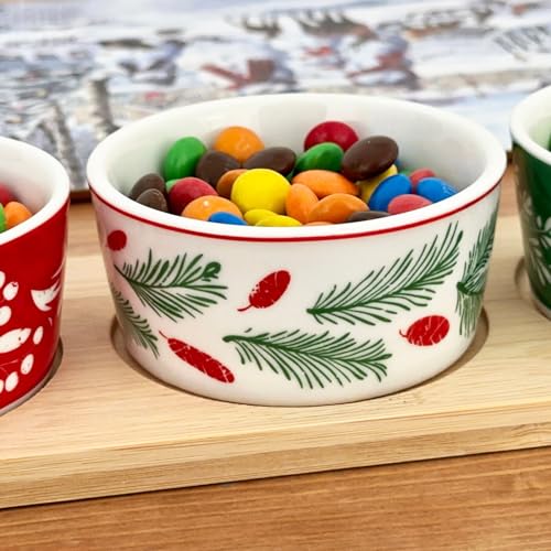 5 Piece Festive Nibbles Serving Set