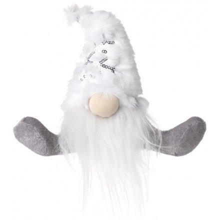 Plush Hanging Fabric And Sequin Gonk