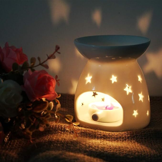 Star Cut-Out Burner With Spoon Tealight Holder