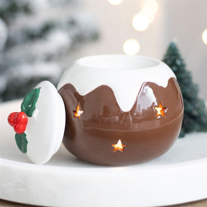Christmas Pudding Oil/Wax Burner