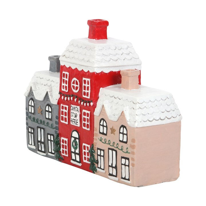 Christmas House Incense Burner