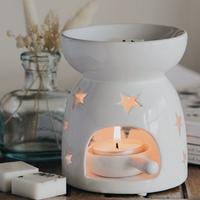 Star Cut-Out Burner With Spoon Tealight Holder