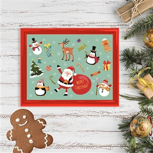 Christmas Characters Design Lap Tray