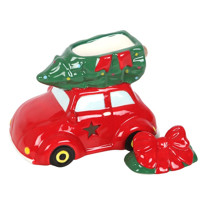 Car with Christmas Tree  Burner
