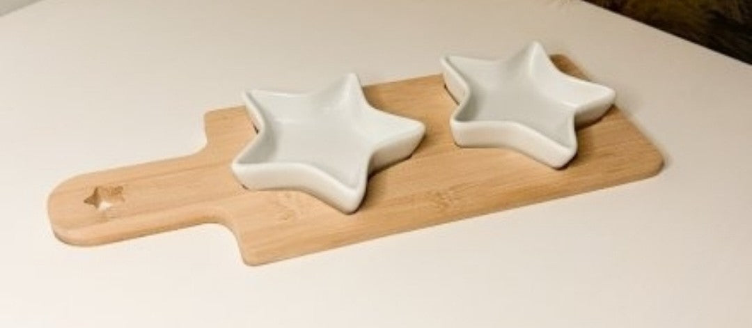 Ceramic Star Nibble Dish Serving Tray