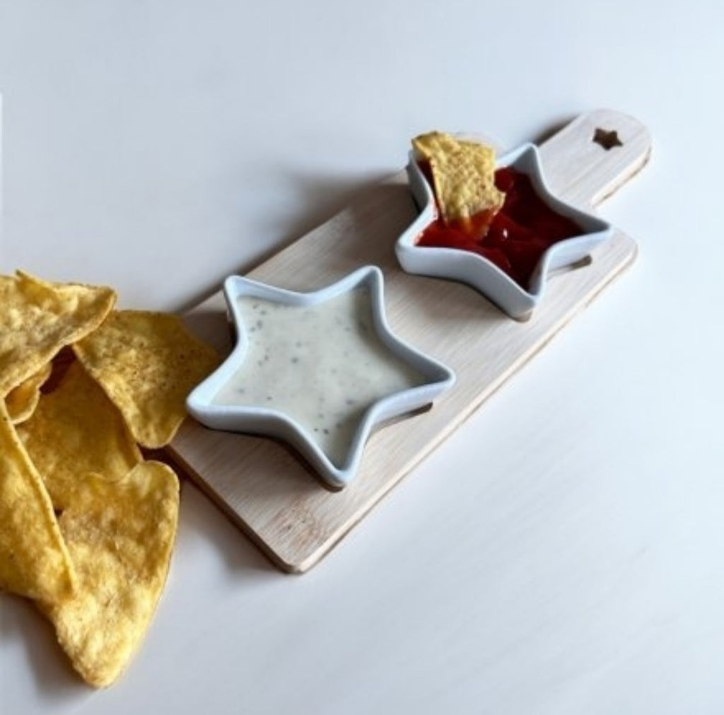 Ceramic Star Nibble Dish Serving Tray