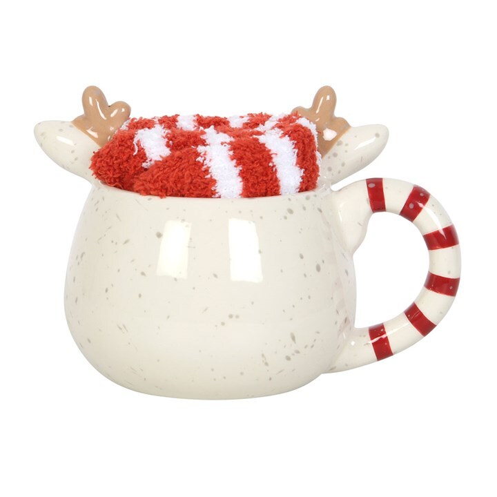 Rudolf Mug & Socks Set