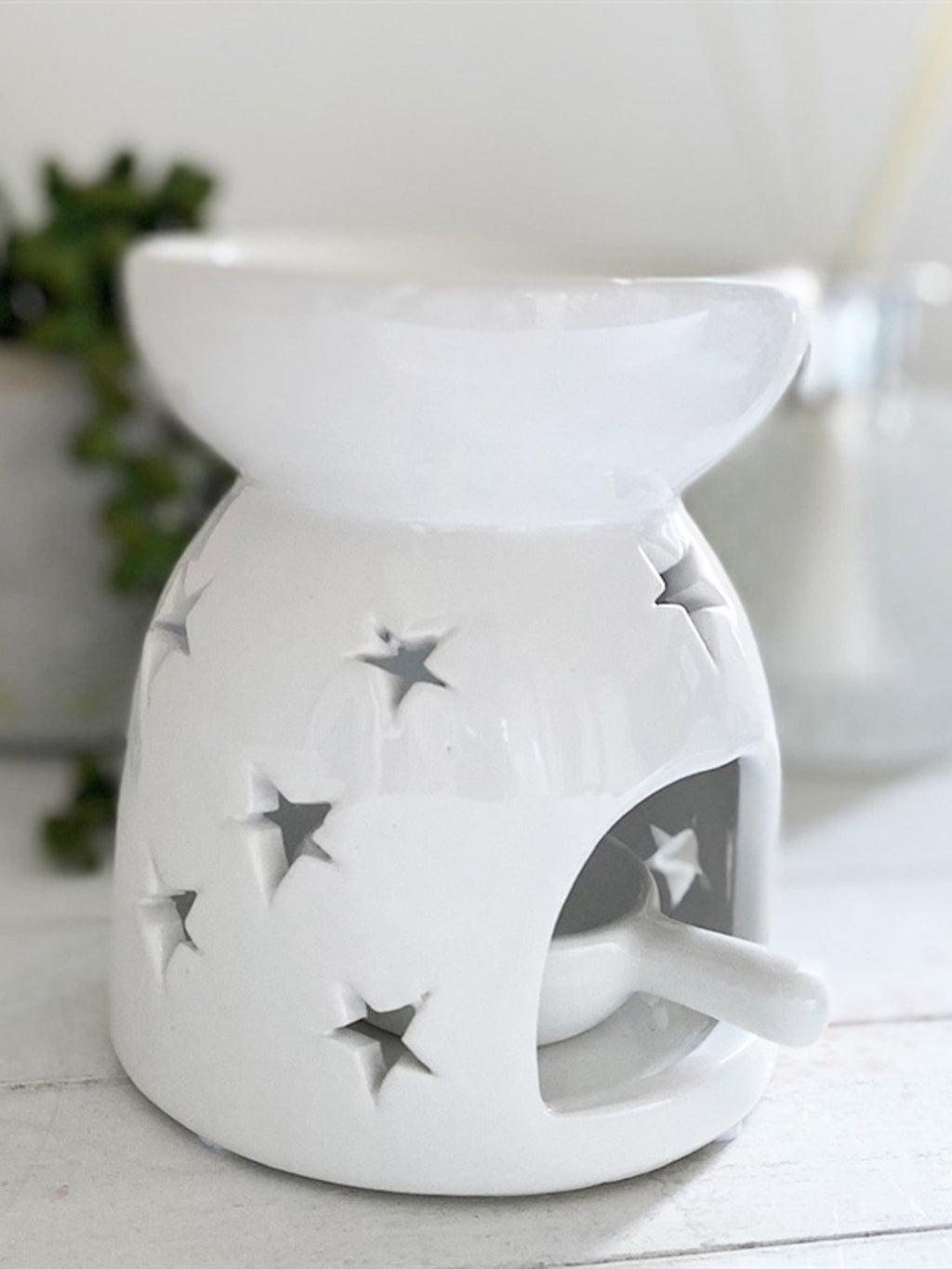 Star Cut-Out Burner With Spoon Tealight Holder