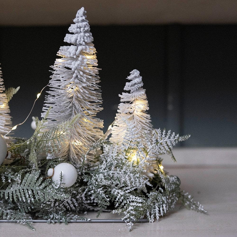Wintry Woodland LED Centrepiece 90cm