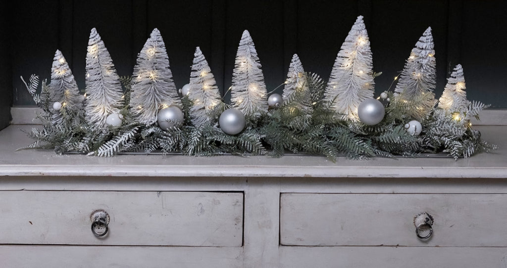 Wintry Woodland LED Centrepiece 90cm