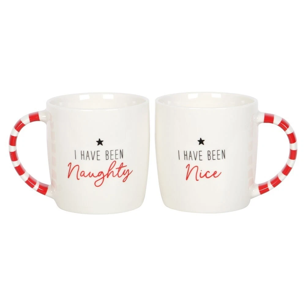 Nice/Naughty Festive Mug Set